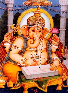 Senhor Ganesha - o Escrevente dos Vedas