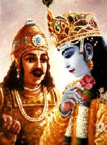 Arjuna e Krishna