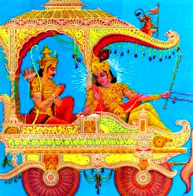 Srimad Bhagavad-gita - Krishna e Arjuna